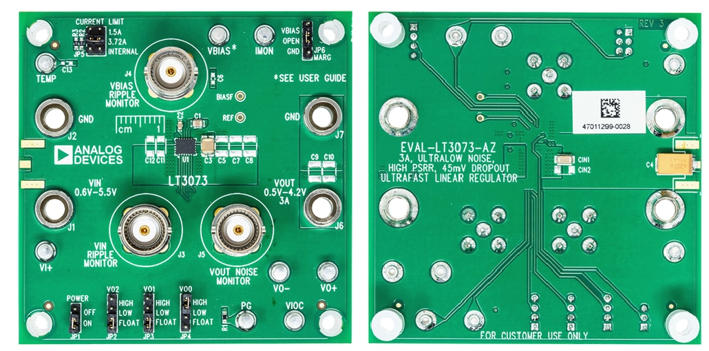 Analog Devices Inc. EVAL-LT3073-AZ Evaluation Board Analog Devices Inc. EVAL-LT3073-AZ Evaluation Board